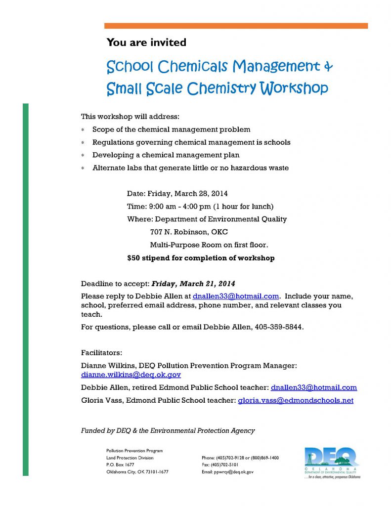 School Chemicals